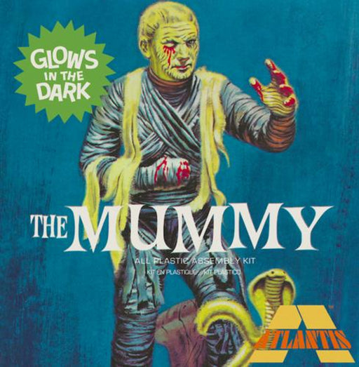 1/8 Atlantis Models Lon Chaney Jr. Glow The Mummy Plastic Model kit