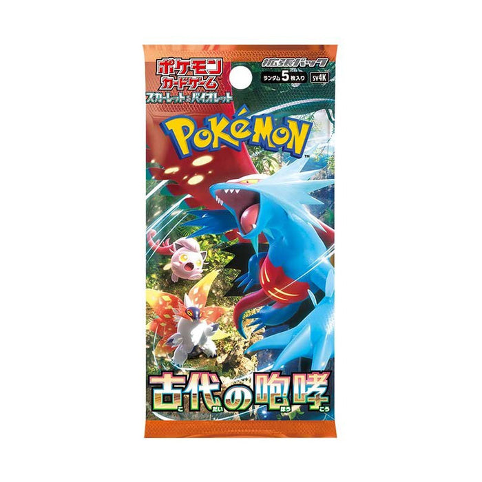 Pokemon TCG: Japanese Ancient Roar sv4K Booster Pack