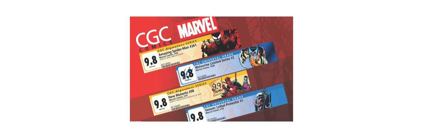 CGC Debuts First Series of 2020 Marvel Labels