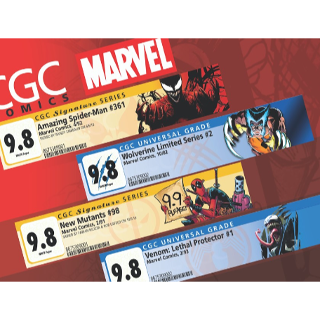 CGC Debuts First Series of 2020 Marvel Labels