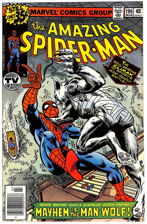 Amazing Spider-Man #190 (8.5)