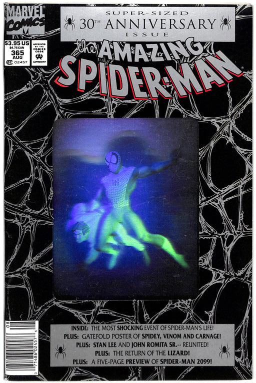 Amazing Spider-Man #365 (8.5) Newsstand
