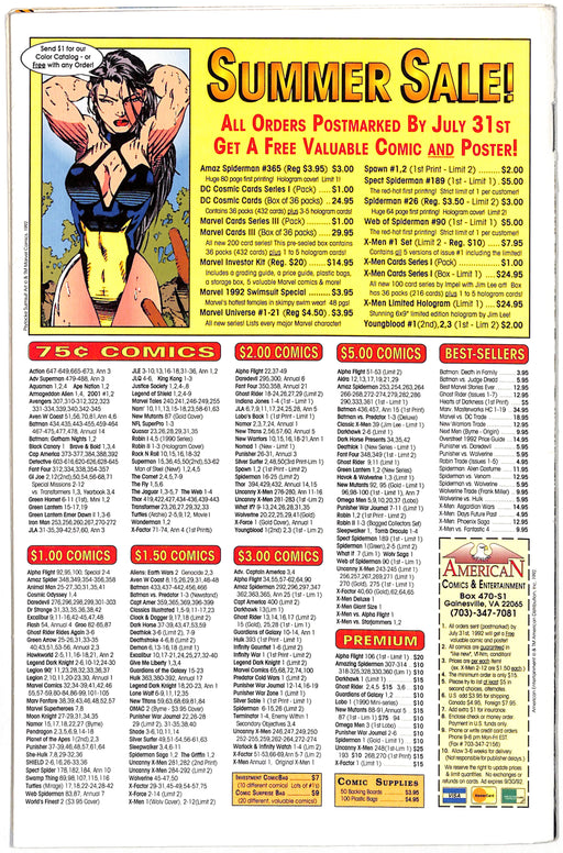 Amazing Spider-Man #365 (8.5) Newsstand