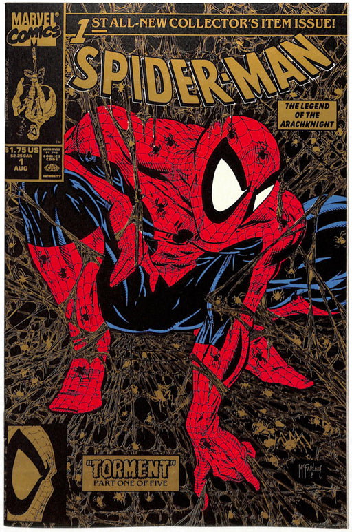 Spider-Man #1 (9.6) Gold 2nd Print