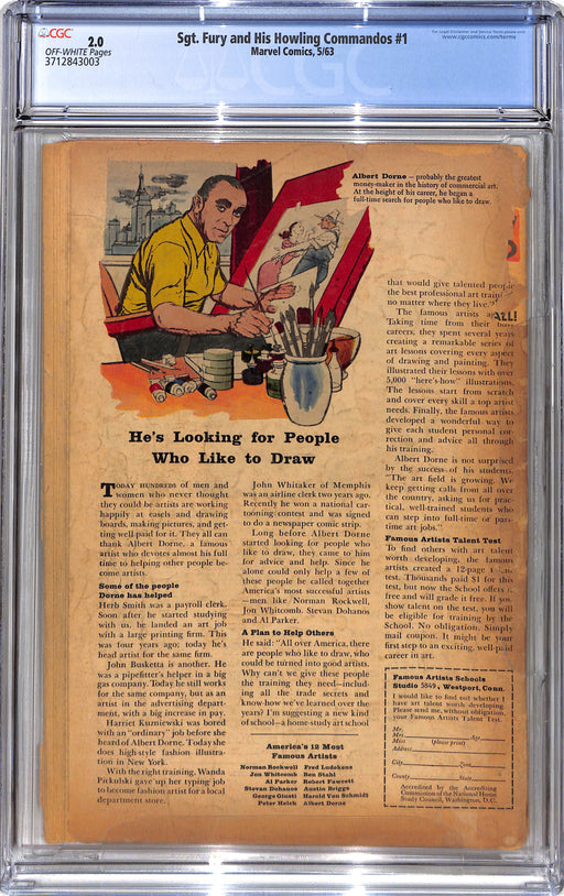 Sgt. Fury and His Howling Commandos #1