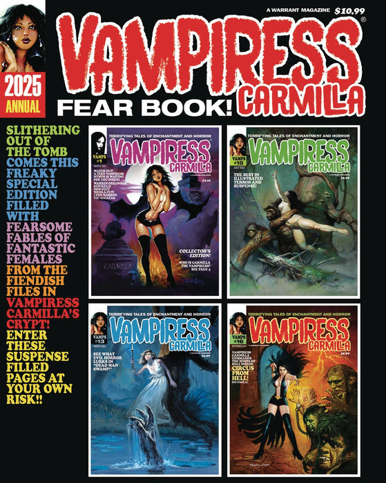 Vampiress Carmilla Magazine Annual 2025