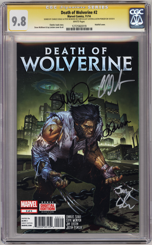 Death of Wolverine #2 CGC (9.8)