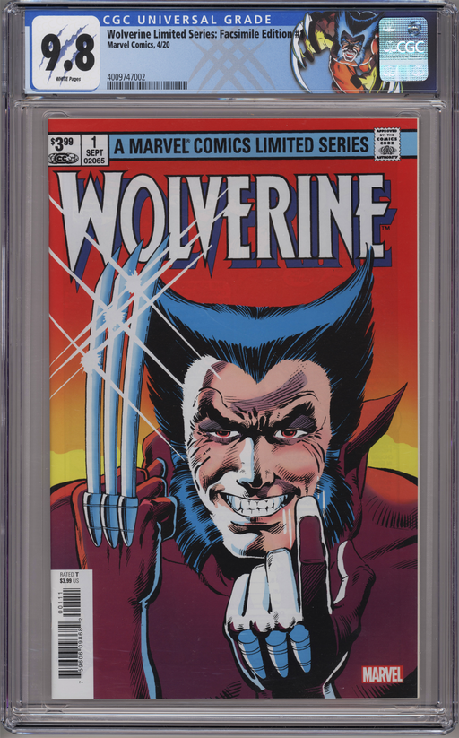 Wolverine Limited Series: Facsimile Edition #1