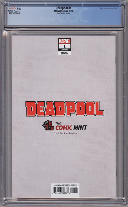 Deadpool #1 CGC (9.8)