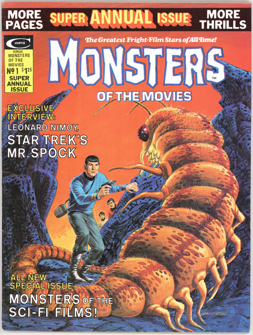 Monsters of The Movies Annual #9