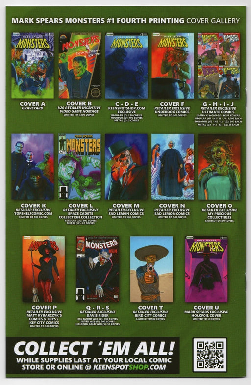 Mark Spears Monsters #1