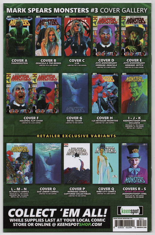 Mark Spears Monsters #3 