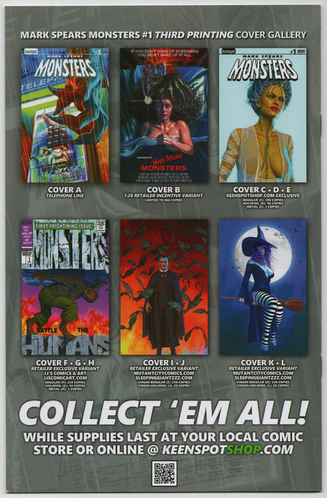 Mark Spears Monsters #1 
