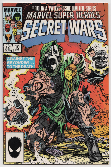 Marvel Super Heroes Secret Wars #10