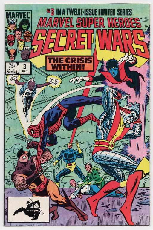 Marvel Super Heroes Secret Wars #3 