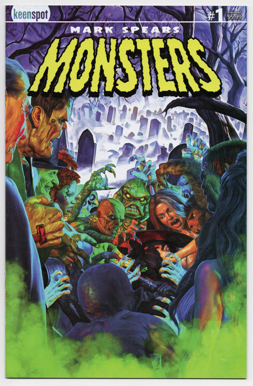 Mark Spears Monsters #1 (9.2) 4th Print
