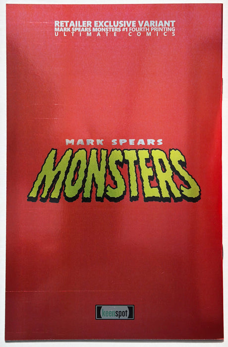 Mark Spears Monsters #1 (9.8) Holofoil 4th Print