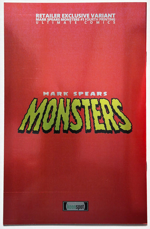 Mark Spears Monsters #1 (9.8) Holofoil 4th Print