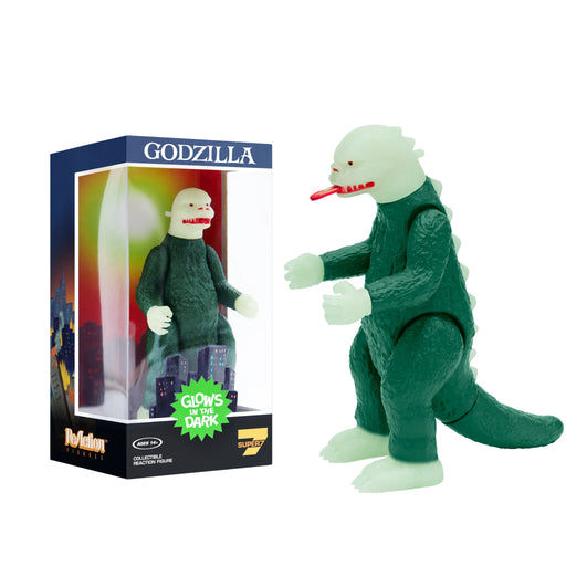 Super7 - Godzilla ReAction Figure - Shogun (Glow-In-The-Dark)