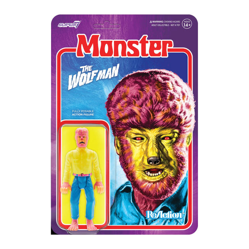 Monster The Wolfman ReAction Figure (Vibrant)