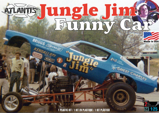 1/25 Atlantis Models 1971 Jungle Jim Camaro Funny Car