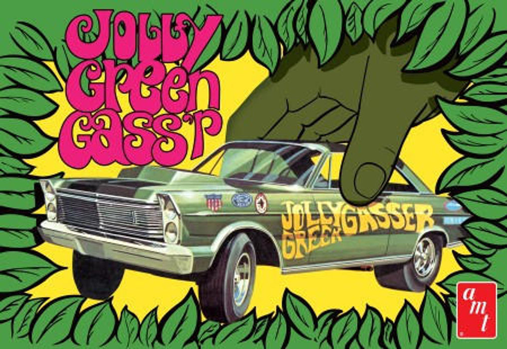 1/25 AMT 1965 Ford Galaxie Jolly Green Gasser
