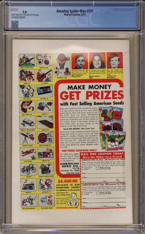 Amazing Spider-Man #121