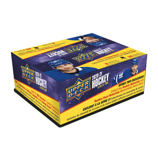 2020-21 Upper Deck Series 2 Hockey 24 Pack Retail Box