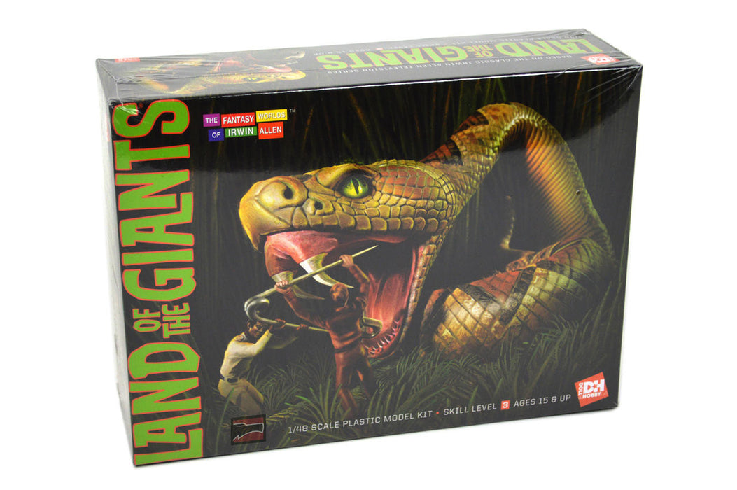 1/48 Land of the Giants Snake Scene w/3 Figures & Base