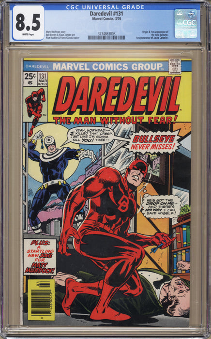 Daredevil 131 CGC (8.5)
