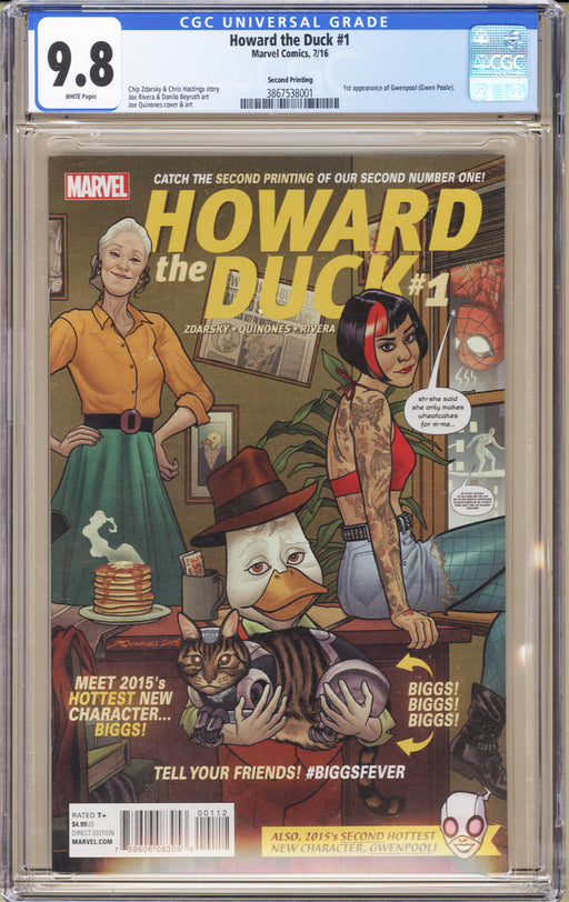 Howard The Duck #1 CGC (9.8) 2nd Print
