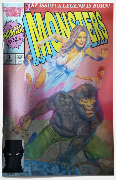 Mark Spears Monsters #1 (9.6) Holofoil 4th Print