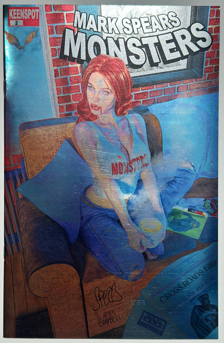 Mark Spears Monsters #2 (9.6) Holofoil 2nd Print Limited To 50
