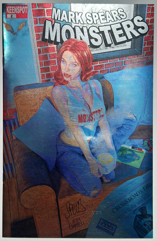 Mark Spears Monsters #2 (9.6) Holofoil 2nd Print Limited To 50