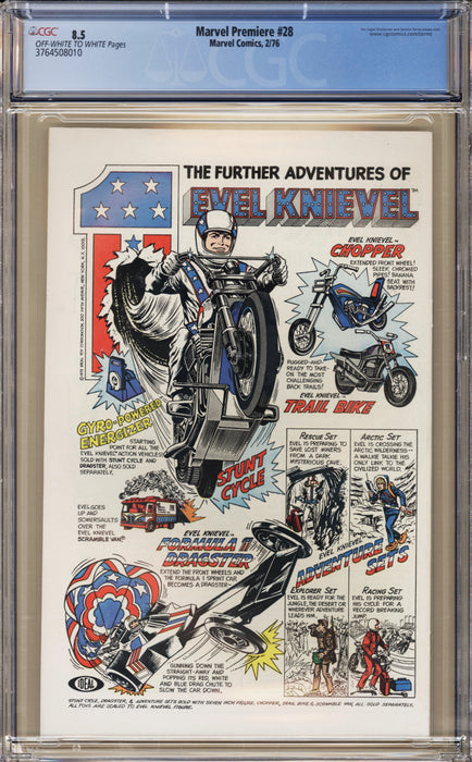 Marvel Premiere #28 CGC (8.5)