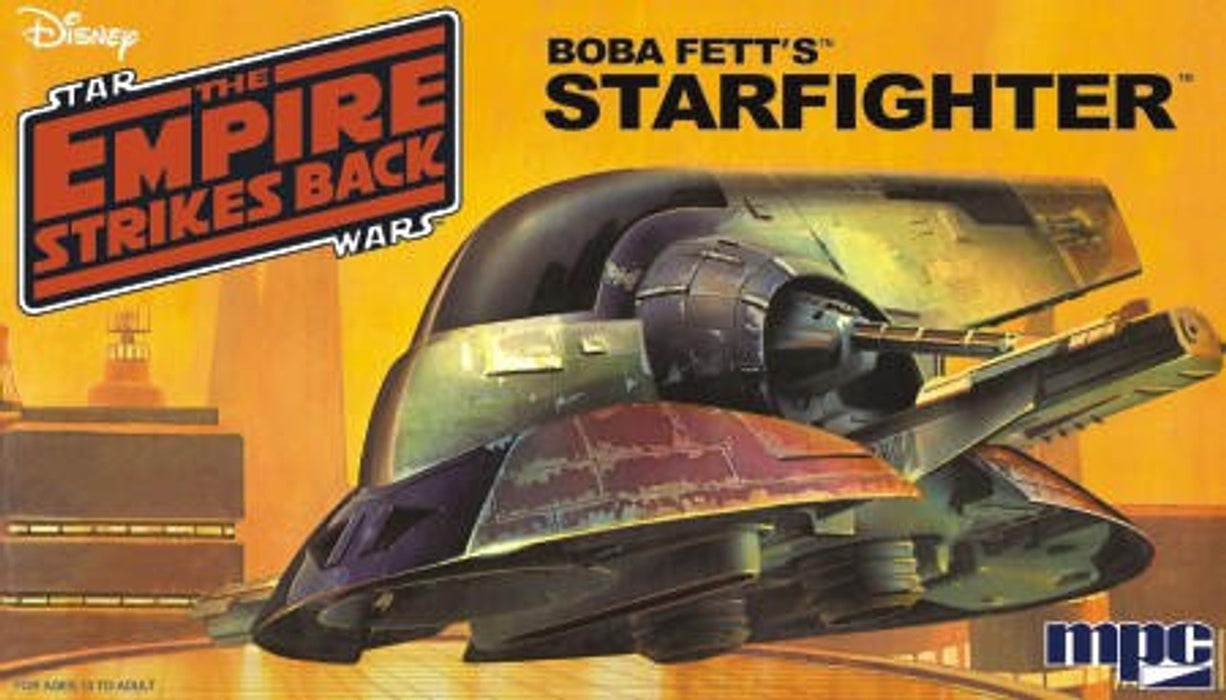 1/85 MPC Star Wars The Empire Strikes Back Boba Fett's Starfighter