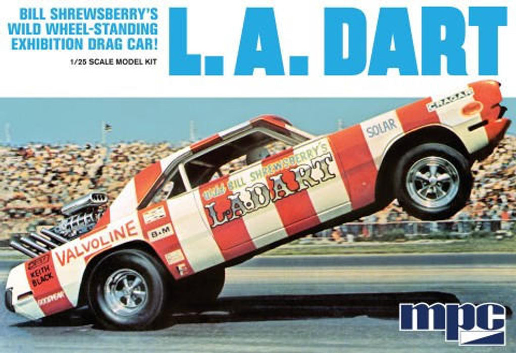 1/25 MPC Bill Shrewsberry LA Dart Wild Wheel-Standing Exhibition Drag Car
