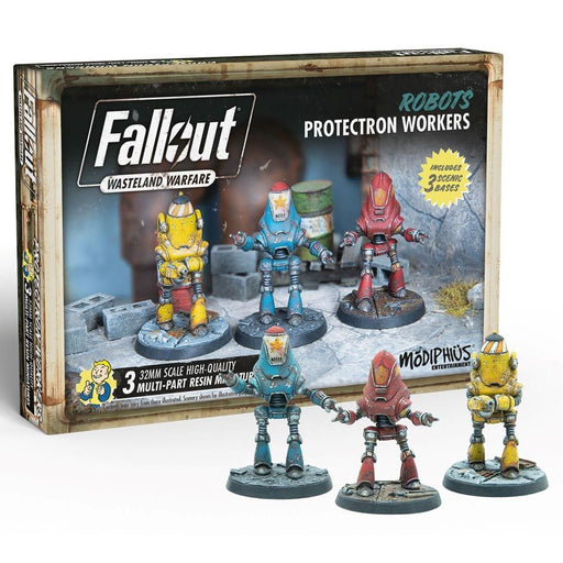 Fallout: Wasteland Warfare: Robots Protectron Workers