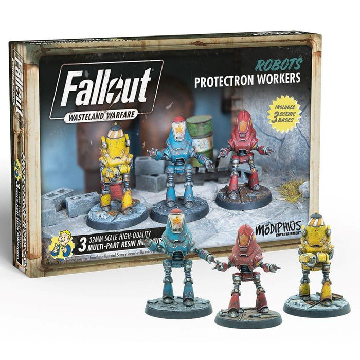 Fallout: Wasteland Warfare: Robots Protectron Workers