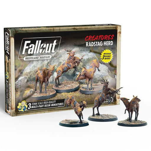 Fallout: Wasteland Warfare: Creatures: Radstag Herd