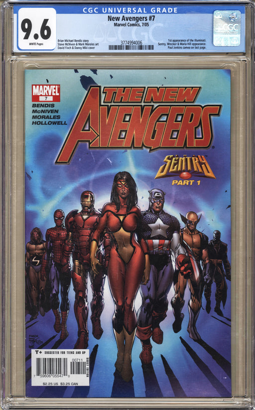 New Avengers #7 CGC (9.6)