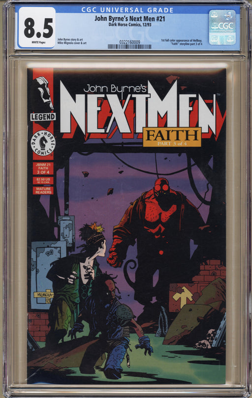 John Byrne's Next Men #21 CGC (8.5)