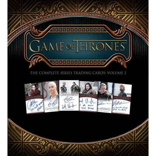 Game Of Thrones The Complete Series Trading Cards Volume 2 Box (Rittenhouse 2022)