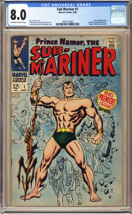 Sub-Mariner #1 CGC (8.0)