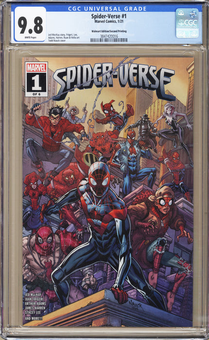 Spider-Verse #1 CGC (9.8) 2nd Print