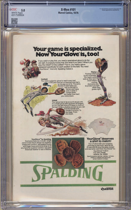 X-Men #101 CGC (5.0)