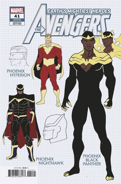 Avengers #41 1:10 Garron Design Variant