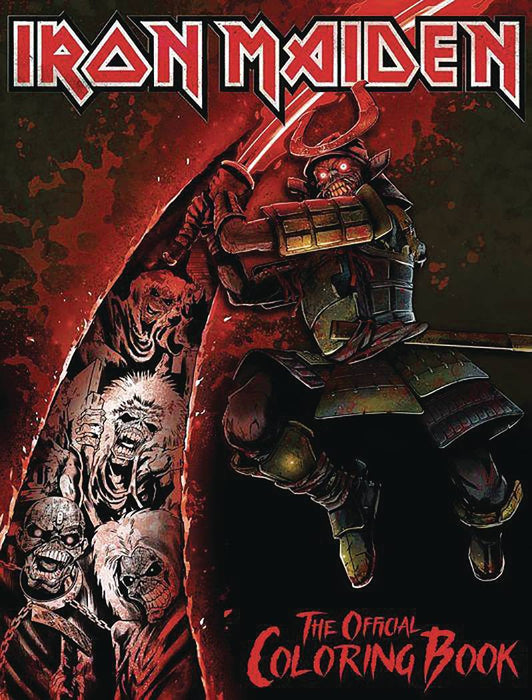 Iron Maiden The Official Coloring Book