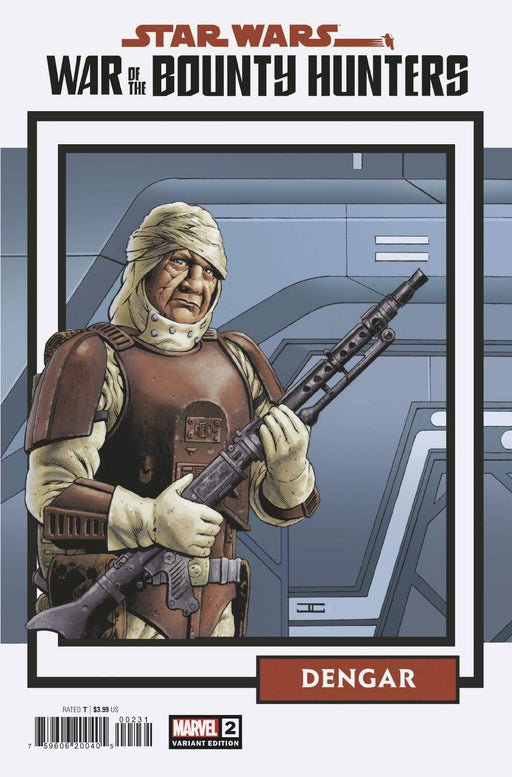 Star Wars: War of The Bounty Hunters #2 (1:25) Trading Card Variant 