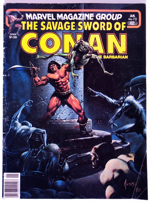 The Savage Sword Of Conan #72